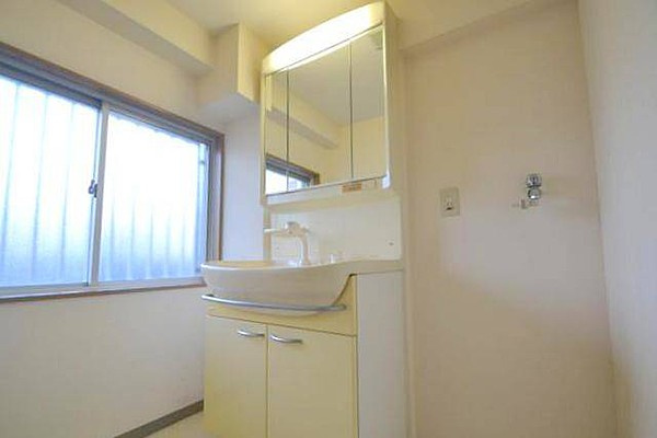 広島市西区南観音７丁目の賃貸マンションの洗面所