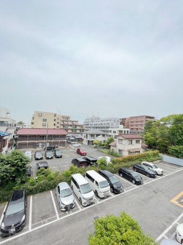 「防音マンション」グリーンパーク北葛西の展望|バルコニーからの眺望です！