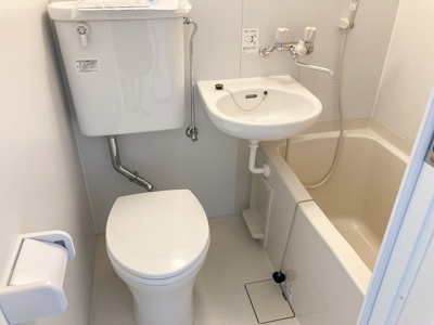 【洗面所】 | 福澤ハイツ | 3点ユニットバス