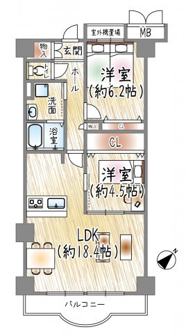 シャンテ川西の画像