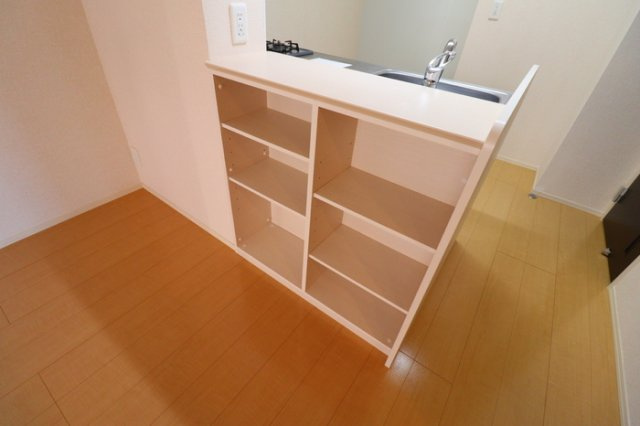 モンサンオールの収納|カウンター収納