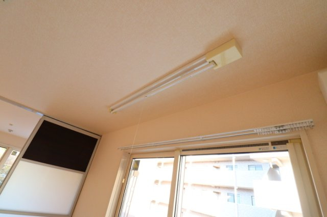 モンサンオールの内装|室内物干