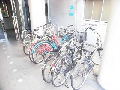 第一大宮ハイツの駐車場|駐輪スペース