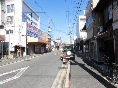 第一大宮ハイツの周辺|前面道路