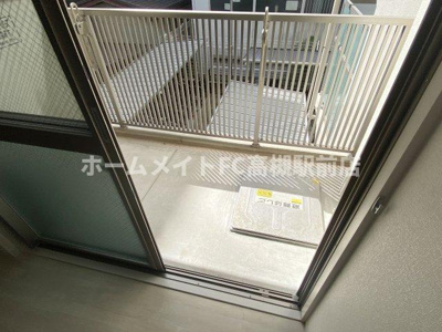 【バルコニー】 | adagio(アダージオ) | 202号室の写真です。