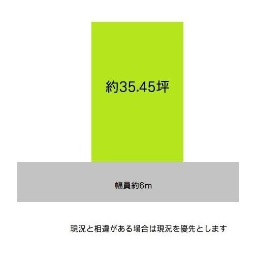 和歌山市福島　土地の土地図