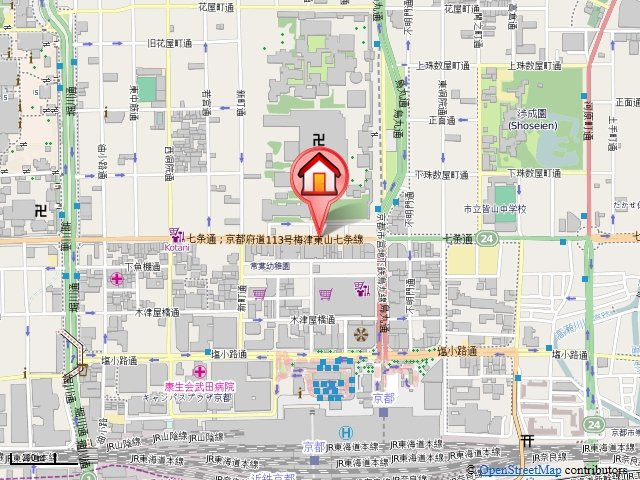 マンションロードウェイの地図