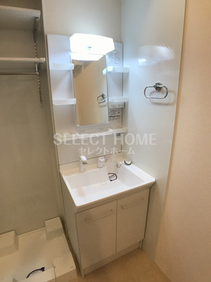 【独立洗面台】 | シャトレ | 独立洗面台あり、毎朝おしゃれに忙しい女性の方におすすめです