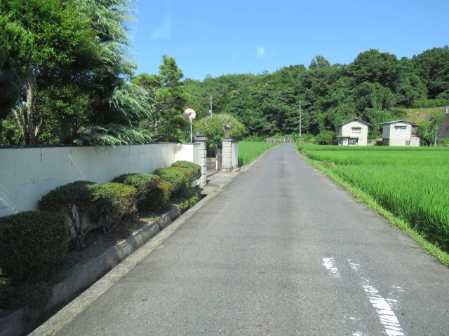 津山市河辺　事業用地579坪（津山インター近く）の前面道路含む現地写真