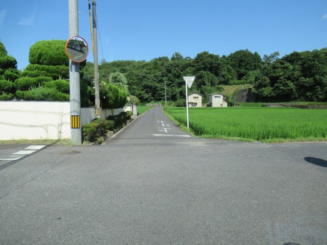 津山市河辺　事業用地579坪（津山インター近く）の前面道路含む現地写真