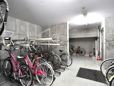 【設備】 | プレミアステージ三田慶大前 | 駐輪場