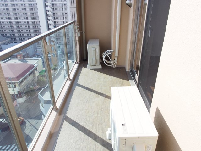 COCORO-WESTのバルコニー