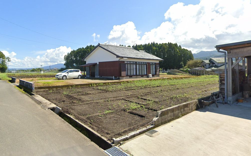 都城市安久町の売地の外観