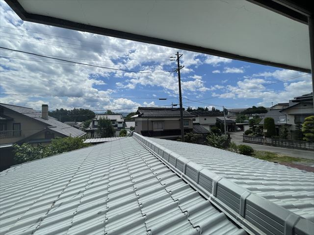 伊那市荒井　中古住宅の展望