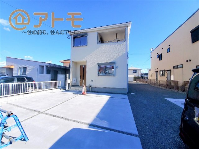 焼津市与惣次第1 新築戸建て 1号棟 浴室１坪以上 人感照明センサー 南向き 全室２面採光 キッチンに窓 静岡の子育て世代向け不動産 株式会社アトモ