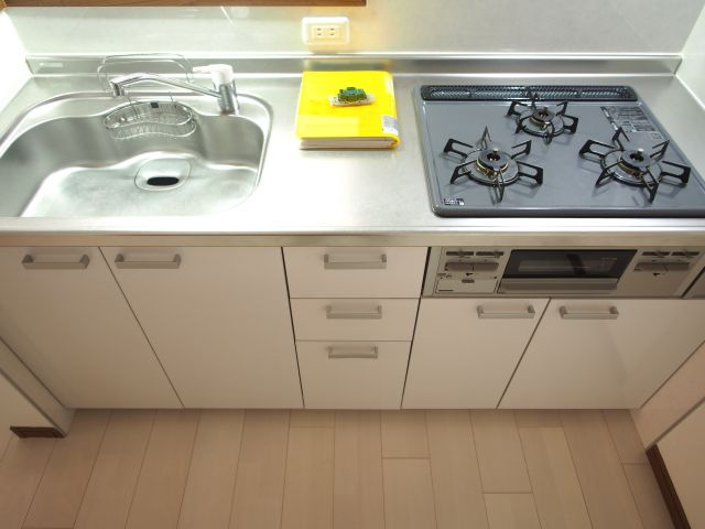 ワイズグリーン大正IIのキッチン