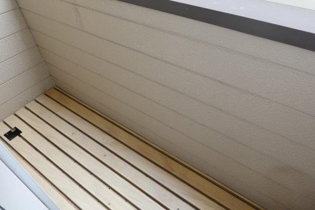 ミヨシコーポ早島のバルコニー