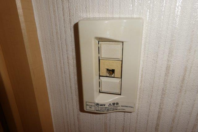 ミヨシコーポ早島の設備|電話モジュラー