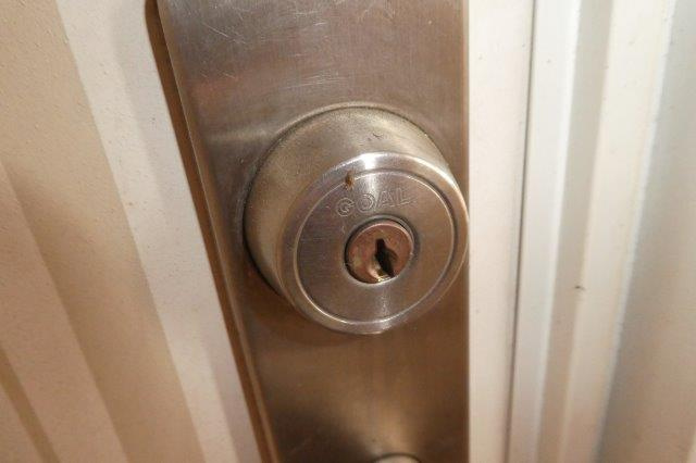 ミヨシコーポ早島のセキュリティ|玄関キー