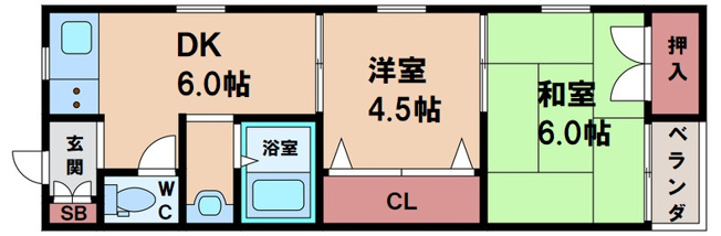 【間取り】 | 和光第6ハイツ