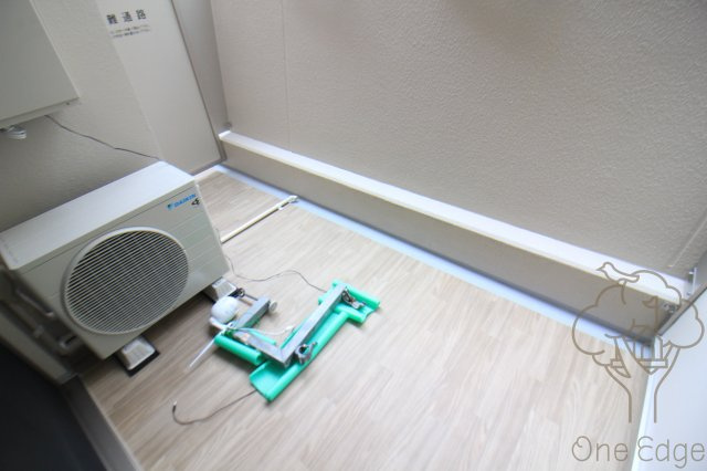 ルフォンプログレ天満橋のバルコニー
