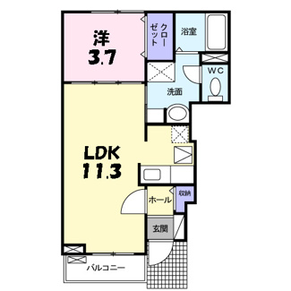 【間取り】 | プリオールⅠ