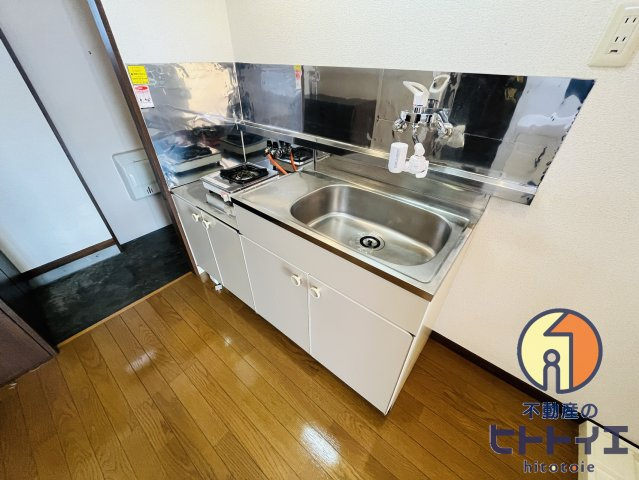 レーヴシャトーのキッチン|コンパクトで使いやすいキッチンです♪