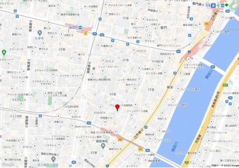 台東区寿３丁目の店舗事務所の地図