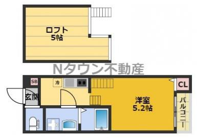 【間取り】 | ハーモニーテラス二ツ橋 | 間取りです