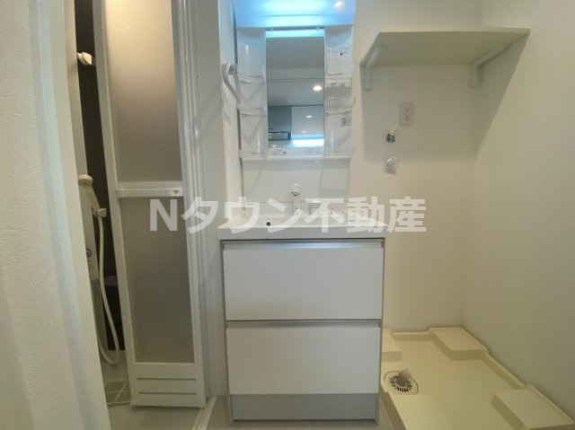 【独立洗面台】 | ハーモニーテラス二ツ橋 | 独立洗面台あり、毎朝おしゃれに忙しい女性の方におすすめです