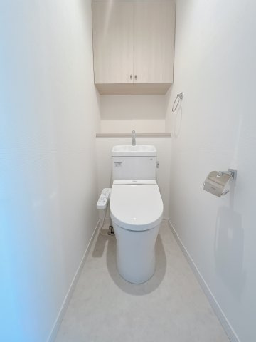 【トイレ】 | グランドパレス室見南 | トイレも新品交換で清潔。水回り新品で気持ちよく生活をスタートできます。