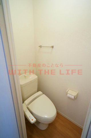 ヴィブレカプチーノ【キャッシュバック対象物件】のトイレ|コンパクトで使いやすいトイレです