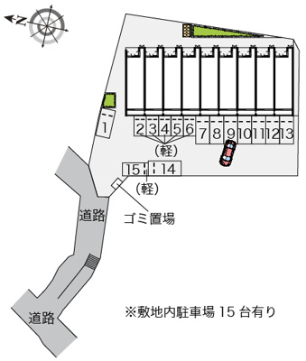 【駐車場】 | カーサＧＯＹＡⅢ