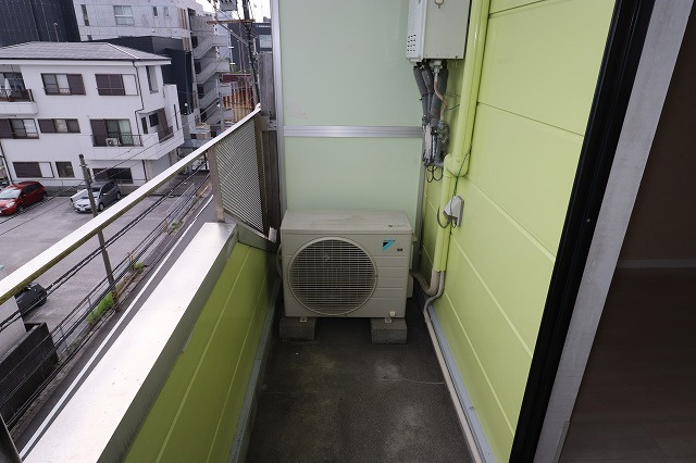 エトワール二葉のバルコニー|広々としたバルコニーです