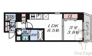 【間取り】 | CITY PAL CREST TANIMACHI