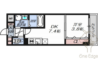 【間取り】 | CITY PAL CREST TANIMACHI