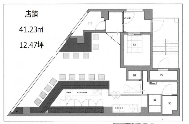 【間取り】 | 東天満キタムラビル