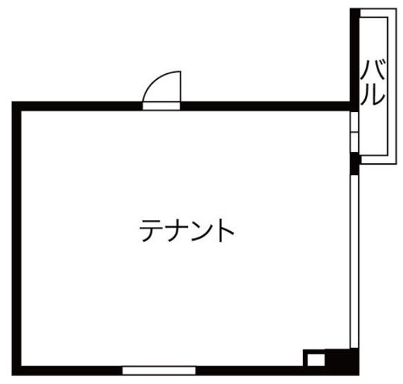 【間取り】 | 千種区星が丘元町貸店舗・事務所M