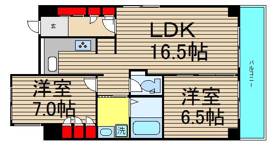 グランデールの間取り