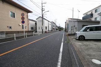 【前面道路含む現地写真】 | 前面道路