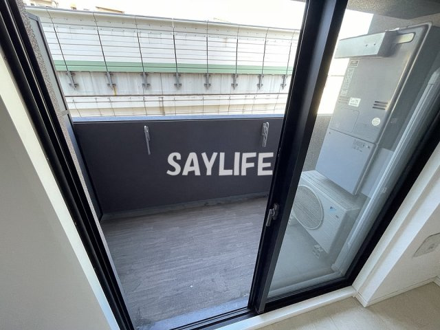 S-RESIDENCE緑橋駅前のバルコニー