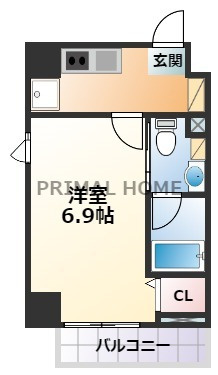 【間取り】 | クレイシア横浜NORTH