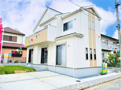 【外観】 | ブルーミングガーデン牛久市神谷２丁目（全１棟） | ご購入までの流れ、住宅ローンのこと、保険のこと、住まいの全てを見て・聞いて・相談できる！リブパートナーズでは、お客様のご要望に真摯に耳を傾け情報をより迅速にお届けします！些細な事でもお話下さい。