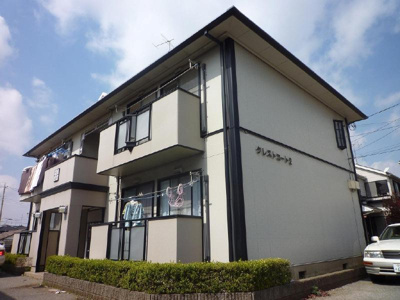 【外観】 | クレストコートＩ | 閑静な住宅街にある賃貸アパートです。