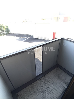 【バルコニー】 | ブライツコート | 陽当たり良好なバルコニーです