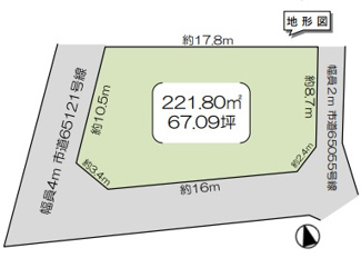 【区画図】 | つくば市茎崎売地