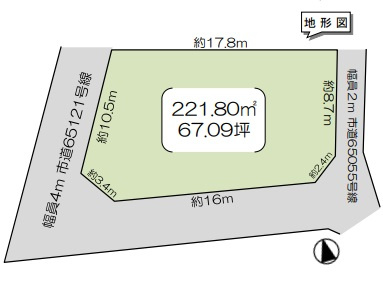 【区画図】 | つくば市茎崎売地