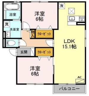 【間取り】 | エトワールＭ　Ａ棟