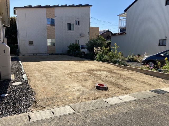 清水町1丁目売土地の前面道路含む現地写真