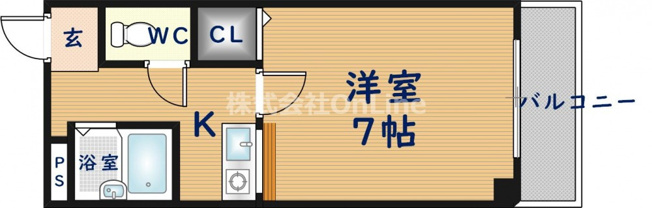 【間取り】 | サンライズ小阪A